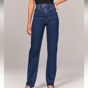 Abercrombie & Fitch 90s Straight Jeans Curve Love